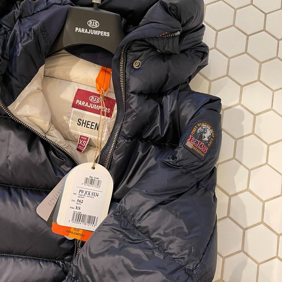 PARAJUMERS XS. Marion Down Puffer Coat NAVY - Picture 5 of 7